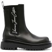 Bottines Versace Jeans Couture drew booties black