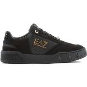 Baskets basses Emporio Armani EA7 triple black gold casual sneaker