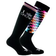 Chaussettes de sports Thyo Lot de 2 paires de mi-bas Ski Snow Fashion ...