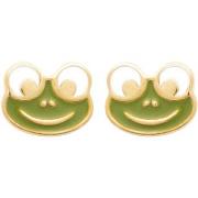 Boucles oreilles Brillaxis Boucles d'oreilles grenouilles