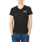 T-shirt Nasa BASIC FLAG V NECK