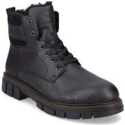 Boots Rieker black casual closed booties