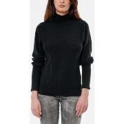 Pull Kaporal - Pull col semi montant - noir