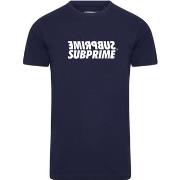 T-shirt Subprime Shirt Mirror Navy