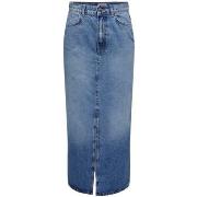 Jupes Only Noos Cilla Long Skirt - Medium Blue Denim