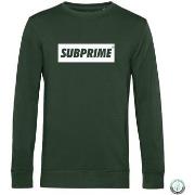 Sweat-shirt Subprime Sweater Block Jade Groen
