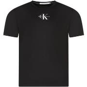 T-shirt Calvin Klein Big &amp; Tall T-shirt coton col rond GRANDE TAIL...
