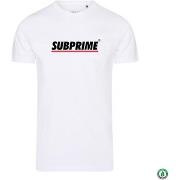 T-shirt Subprime Shirt Stripe White