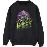 Sweat-shirt Beetlejuice Purple Circle