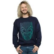 Sweat-shirt Marvel Black Panther Tribal Mask