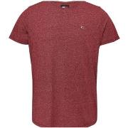 T-shirt Tommy Jeans T Shirt homme Ref 61914 XMO Rouge