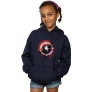 Sweat-shirt enfant Marvel Avengers Captain America Art Shield