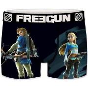 Boxers Freegun Boxer Homme Microfibre ZEL Noir ZELDA