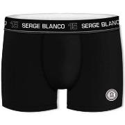 Boxers Serge Blanco Boxer Homme Coton CLAASS5 Noir