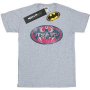 T-shirt Dc Comics Batman Japanese Logo Red