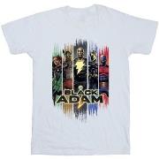 T-shirt Dc Comics Black Adam JSA Complete Group