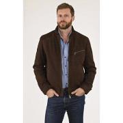 Blouson Smarty Blouson chaud agneau nubuck marron-046423