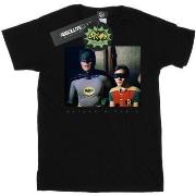 T-shirt Dc Comics Batman TV Series Dynamic Duo Photograph