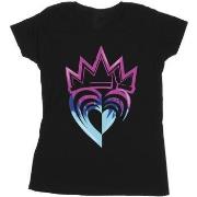 T-shirt Disney Descendants Pink Crown