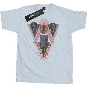 T-shirt Marvel Black Panther Tribal Heads