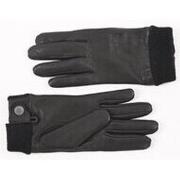 Gants Hestra Gants en cuir de cerf noir-043931