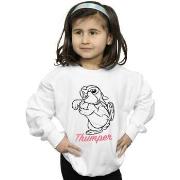 Sweat-shirt enfant Disney Bambi Thumper Line Drawing