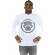 Sweat-shirt Marvel Black Panther Distressed Icon