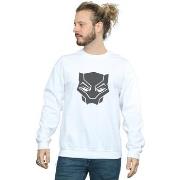 Sweat-shirt Marvel Black Panther Black On Black