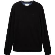 Pull Tom Tailor Pull coton col rond droit