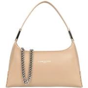 Sac a main LANCASTER Sac porte epaule en cuir Ref 60709 Beige