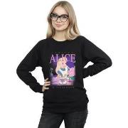 Sweat-shirt Disney Alice in Wonderland Montage