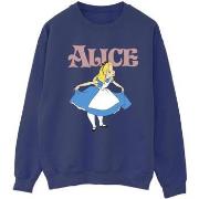 Sweat-shirt Disney Alice In Wonderland Take A Bow