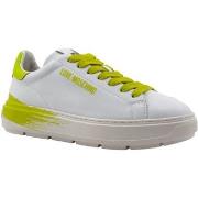 Chaussures Love Moschino Sneaker Donna Bianco Lime JA15254G1IIDB10D