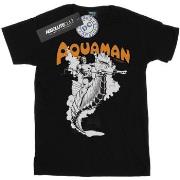 T-shirt enfant Dc Comics Aquaman Mono Action Pose