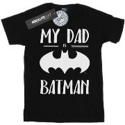 T-shirt enfant Dc Comics Batman My Dad Is Batman