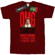 T-shirt enfant Elf OMG Santa I Know Him