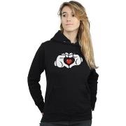 Sweat-shirt Disney Mickey Mouse Heart Hands