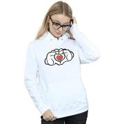 Sweat-shirt Disney Mickey Mouse Heart Hands