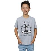 T-shirt enfant Disney Maleficent I Run This Castle