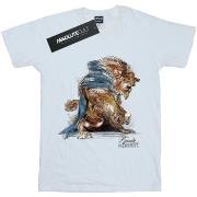 T-shirt enfant Disney Beauty And The Beast Beast Sketch