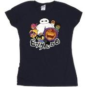 T-shirt Disney Big Hero 6 Baymax Group Manga