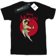 T-shirt enfant Disney Mulan Dragon Circle