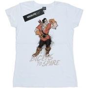 T-shirt Disney Beauty And The Beast Gaston Biceps To Spare