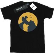 T-shirt enfant Disney Lady And The Tramp Moonlight Kiss