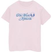 T-shirt Disney Obi-Wan Kenobi Ribbon Font