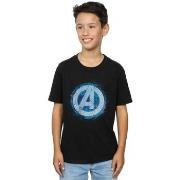 T-shirt enfant Marvel Avengers Glowing Logo