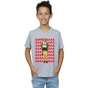 T-shirt enfant Elf Buddy Santa Scream