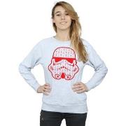 Sweat-shirt Disney Christmas Stormtrooper Helmet
