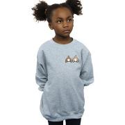 Sweat-shirt enfant Disney Chip N Dale Backside Breast Print