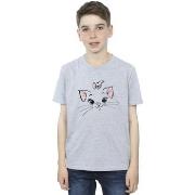 T-shirt enfant Disney Classics Marie Face Pocket